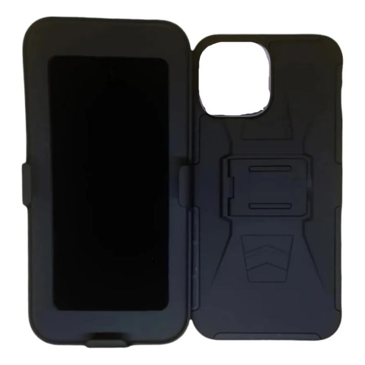 FUNDA DE USO RUDO CON CLIP DISEÑO ROBOT