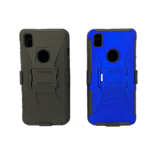 FUNDA DE USO RUDO PARA ZTE BLADE L210 Y A31 PLUS CON MICA