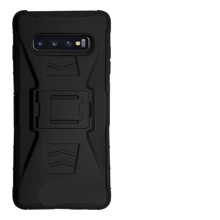 FUNDA DE USO RUDO CON CLIP DISEÑO ROBOT