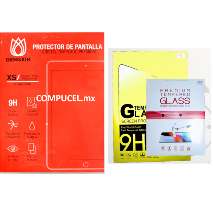 MICA CRISTAL 9H PARA TABLET APPLE IPAD PRO 3ra / 4ta / 5ta/ 6ma GEN 12.9 pulgadas(SIN HOME / HUELLA