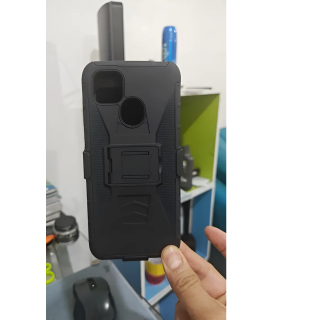 FUNDA USO RUDO ZTE BLADE V SMART 2050 CON MICA Y CLIP