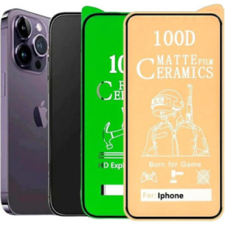 3 MICAS DE CERAMICA MATE PARA IPHONE 15 PRO MAX CON KIT