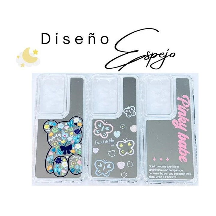 Funda diseño espejo con proteccion de camaras