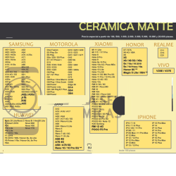 Mica de ceramica 9D Flexible