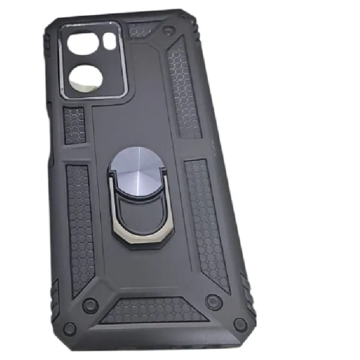 FUNDA CON ANILLO COMPATIBLE CON OPPO A57 Y A77 Y MICA