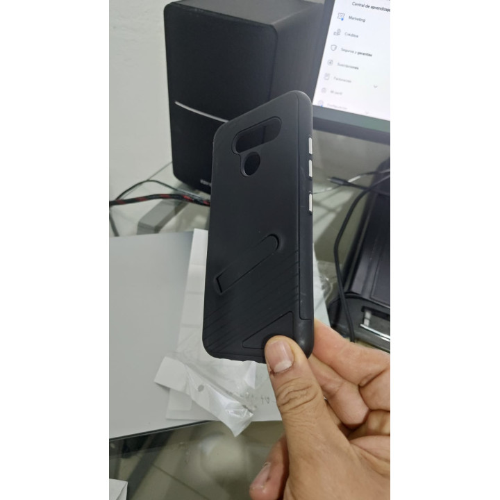 FUNDA PARA LG Q60 Y LG K50 con mica